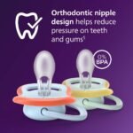 Philips Avent Ultra Soft Pacifiers 0-6m - Caterpillar/Leopard - 4pk - Image 3