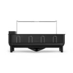 Simplehuman Kitchen Dish Drying Rack with Swivel Spout Stainless Steel Frame - Image 2