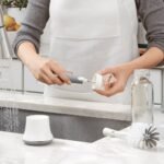 OXO Tot Bottle Brush with Stand - Gray: Cleaning Tools and Accessories - Image 5