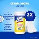 Lysol Lemon and Lime Blossom Disinfecting Wipes - 80ct - Image 6