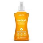 Method Ginger Mango Concentrated Liquid Laundry Detergent 66 Loads - 53.5 fl oz: Dermatologist Tested, Ammonia-Free, Phosphate-Free