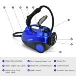 Costway 2000W Heavy Duty Steam Cleaner Mop Multi-Purpose W/19 Accessories PurpleBlue - Image 6