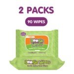 Boogie Wipes Saline Nose Wipes Fresh Scent - 90ct - Image 2