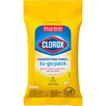 Clorox To Go Citrus Disinfecting Wipes - 9ct