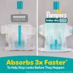Pampers Baby Dry Diapers - (Select Size and Count) - Image 5