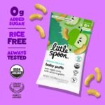 Little Spoon Organic Kale Apple Curl Baby Puffs – 1oz - Image 2