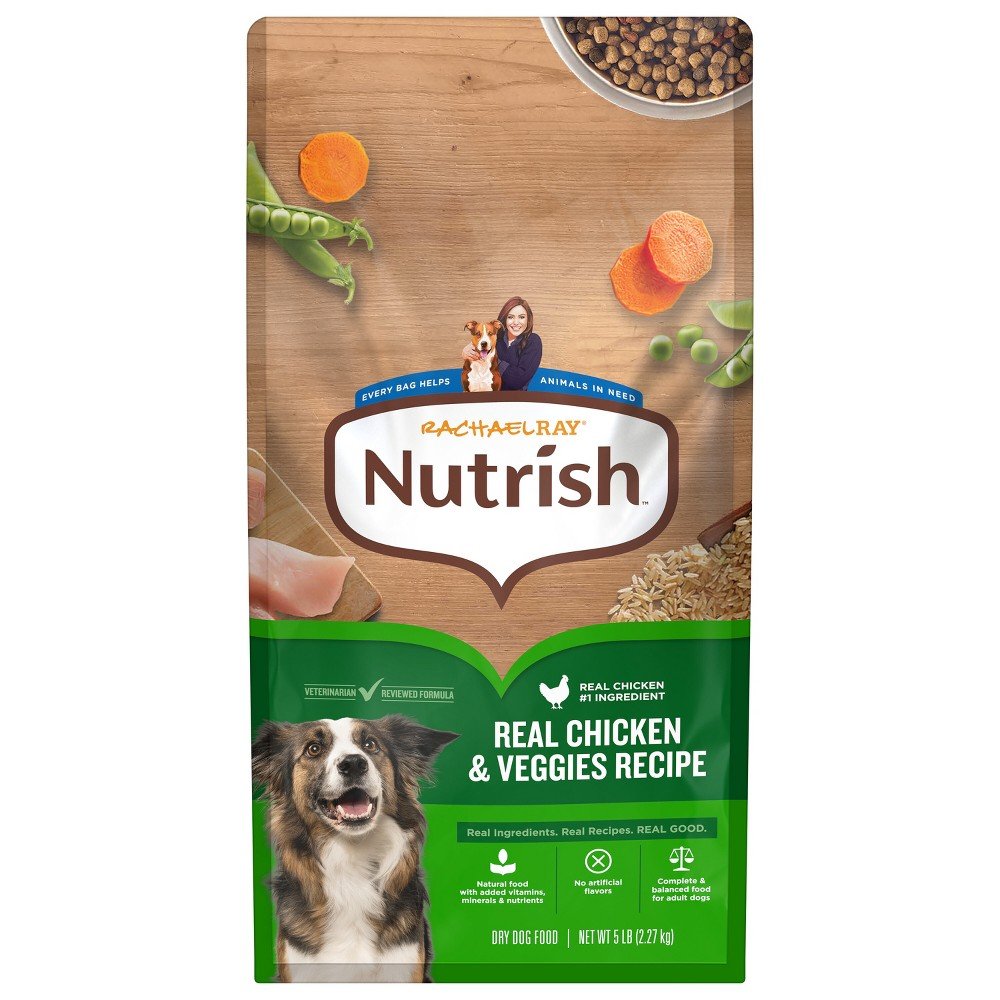 GUEST_8fb70ac7-76f4-4cc6-ab7e-f4c495067e14 Rachael Ray Nutrish Real Chicken and Vegetable Recipe Dry Dog Food - Image 1