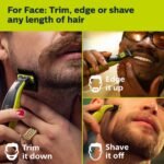 Philips Norelco OneBlade 360 Face Rechargeable Men's Electric Shaver and Trimmer - QP2724/70 - Image 3