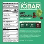 IQBAR Mint Chocolate Protein Bars - 6.4oz/4ct - Image 2