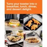 Toastie Press Sandwich Maker for Toasters – Paninis, Quesadillas & Melts - Image 6