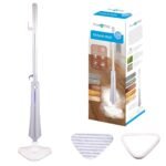True & Tidy Multi-Surface Steam Mop - STM-300: Electric Floor Steamer, Carpet Glider, Swivel Head, 350ml Tank