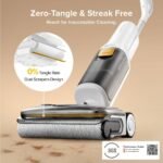 Roborock F25 RT Select Wet Dry Self Cleaning 180 Degree Maneuverability Vacuum Cleaner 10'' Cleaning Path White - Image 5