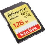 SanDisk Extreme PLUS 128GB SD UHS-I Memory Card: 150 Mbps Transfer Speed - Image 2