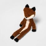 Skinny Crinkle Fox Plush Dog Toy - M - Boots & Barkley™ - Image 3