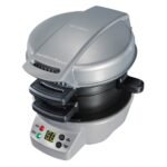 Hamilton Beach Breakfast Sandwich Maker with Timer - Dark Gray - 25478: Nonstick, Cool Touch Handle, 600W, Dishwasher-Safe - Image 2
