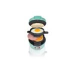 Hamilton Beach Sandwich Mint 25482: Nonstick Breakfast & Egg Sandwich Maker, Dishwasher-Safe Parts, 600W Griddle - Image 2