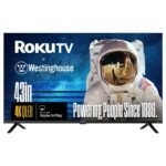 Westinghouse Roku Smart TV, 4K UHD QLED, HDR10+, Dolby Vision, Wi-Fi, Mobile App, Apple HomeKit, Alexa & Google Assistant