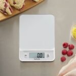 Taylor Digital Kitchen Glass Top 11lb Food Scale Silver - Image 6