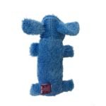 Multipet 6" Loofa The Original Interactive Plush Dog Toy - Blue - Image 2