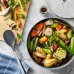 8qt Nonstick Ceramic Coated Aluminum Wide Stock Pot - Figmint™ - Image 2