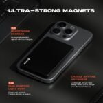 GRIFFIN 5,000mAh Ultra Slim Wireless Charging Power Bank, Fast 15W Wireless & 20W USB-C PD Output for On-the-Go Power - Image 3