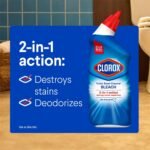 Clorox Bleach Toilet Bowl Cleaner Gel - Rain Clean - 24 fl oz: Dye-Free, Phosphorus-Free, Phthalate-Free, Liquid Gel - Image 4