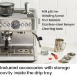 Chefman Crema Supreme Espresso Machine Stainless Steel - Image 6