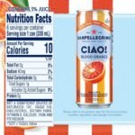 Sanpellegrino CIAO! Blood Orange Flavored Sparkling Water with Real Fruit Juices - 6pk/11.15 fl oz Cans: Caffeine-Free, No Added Sugar - Image 6