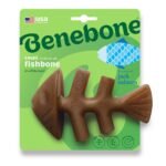 Benebone Fish Dog Bone Chew Toy