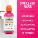TheraBreath Anticavity Fluoride Mouthwash - Sparkle Mint - Image 6