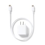Single Port 20W USB-C Home Charger with 3' USB-C to USB-C Cable - dealworthy™ White: Wall Adapter & Cable - Image 2