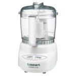 Cuisinart 3 Cups 250W Prep Plus Mini Food Processor White DLC-2A: Small Chopper, Dishwasher-Safe, Stainless Steel Blades