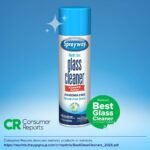 Sprayway Glass Cleaner Ammonia Free Aerosol - 19oz: Fresh Scent, Windows & Mirrors, Streak-Free - Image 3