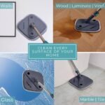 True & Tidy TrueClean Spin Mop & Bucket System: Cleaning Tools, Microfiber, 11.8 x 7.28 x 11.8 Inches - Image 4