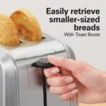 Hamilton Beach 2 Slice Toaster - Stainless Steel: Bagel & Bread Toaster, High-Lift, Adjustable Browning, Kitchen Deals - Image 3