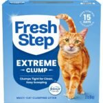 Fresh Step Extreme Clumping Cat Litter - Febreze Scented - 22lbs