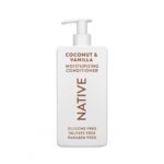 Native Coconut & Vanilla Moisturizing Conditioner for Men & Women - 16.5 fl oz