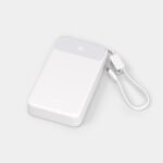 20000mAh Power Bank with Built in Loop Cable - heyday™ White - Image 3
