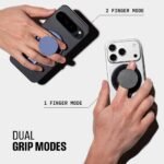 Ohsnap Grip Stand Magnetic Phone Grip with Ultra-Thin Portrait Stand - Image 5