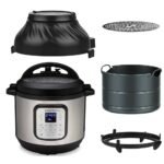 Instant Pot 8 qt 11-in-1 Air Fryer Duo Crisp + Electric Pressure Cooker: Stainless Steel, 1-Year Warranty, Saute, Sous Vide - Image 3