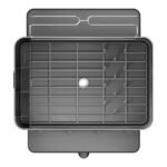 Simplehuman Kitchen Dish Drying Rack with Swivel Spout Stainless Steel Frame - Image 5