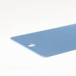 3pc Recycled Poly Essentials Cutting Board Set Blue - Figmint™: Dishwasher-Safe, Small to Large Sizes - Image 4