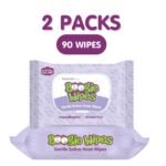 Boogie Wipes Lavender Saline Nose Wipes - 90ct - Image 2