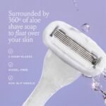 Billie Ice Sparkle Razor Starter Kit: 5 Blades, Bikini Line, Legs, Under Arm, Manual Reusable Razor - Image 6