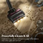 BISSELL PowerClean DualBrush Cordless Stick Vacuum 4196T Pet Hair Pick-Up Black - Image 2