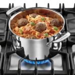 Cuisinart Classic 5.75qt Stainless Steel Pasta Pot with Straining Cover - 83665S-22: Induction Safe, Dishwasher-Safe - Image 3