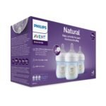 Philips Avent 3pk Natural Baby Bottle with Natural Response Nipple - Image 2