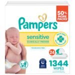 Pampers Sensitive Baby Wipes (Select Count)