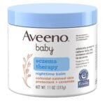 Aveeno Baby Eczema Therapy Nighttime Moisturizing Balm, Soothes & Relieves Dry, Itchy Skin