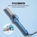 BaBylissPRO Nano Titanium Spring Curling Iron - Blue - 1" - Image 6